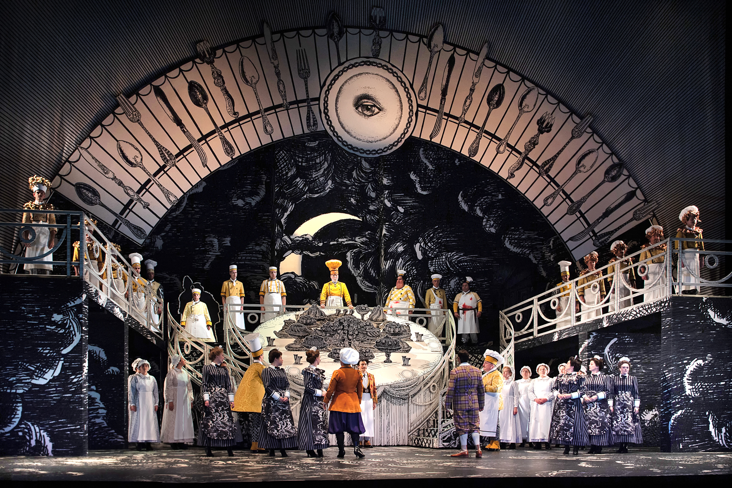 Die Zauberflöte, Glyndebourne review high jinks in the Grand Mozart Hotel